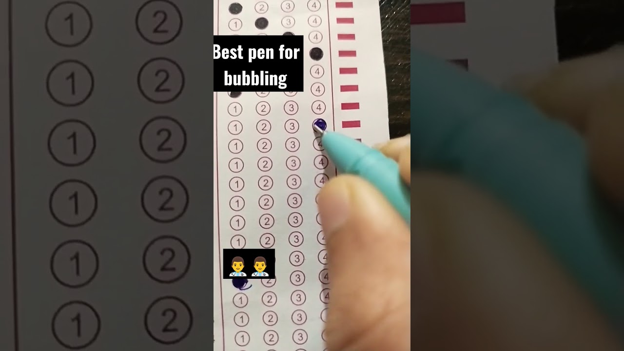 Best pen for OMR sheet bubbling proper filling #mock up test#ncert #neet#cet #XOpen #motivation#pw