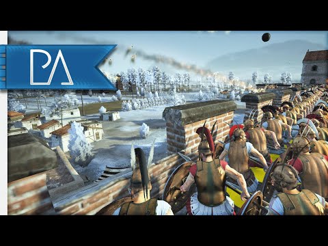 Greeks STAND at the READY! - 3v3 Siege Battle - Total War: Rome 2