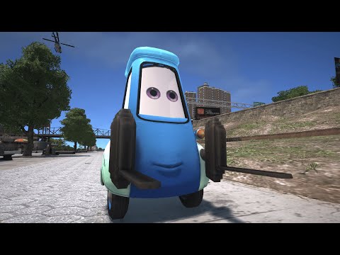 GTA IV Guido from Cars Crash Testing