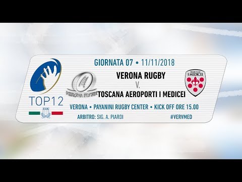 TOP12 2018/19, Giornata 7 - Verona Rugby v Toscana Aeroporti I Medicei