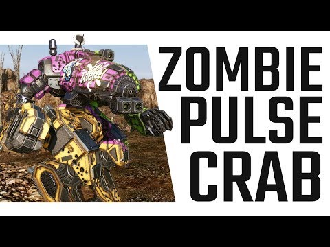 Zombie Medium Pulse Crab CRB-27 - Mechwarrior Online The Daily Dose #437