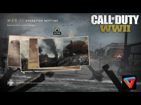 COD WW2 War Mode (Operation Neptune full game)PS4