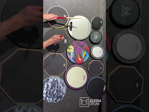 Drum pad - comparing volume levels! #drums #silesiadrum #drummer #drumpad