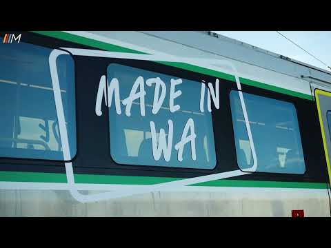 METRONET The first METRONET C-series train rolls out for testing