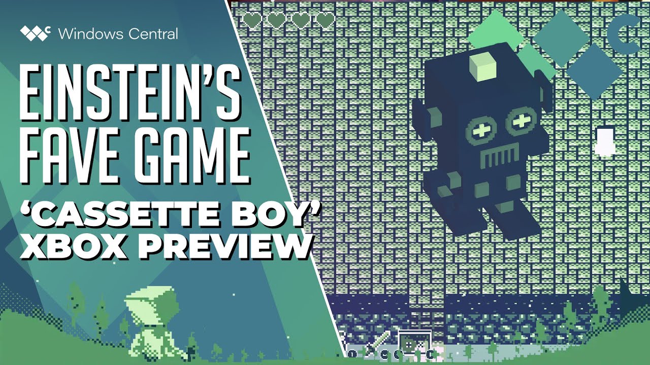 Why 'Cassette Boy' for Xbox might've been Einstein's favorite game - YouTube