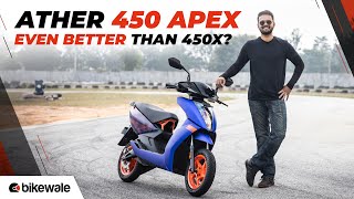 2024 Ather 450 Apex Review | Is It BETTER Than The Ather 450X? | BikeWale