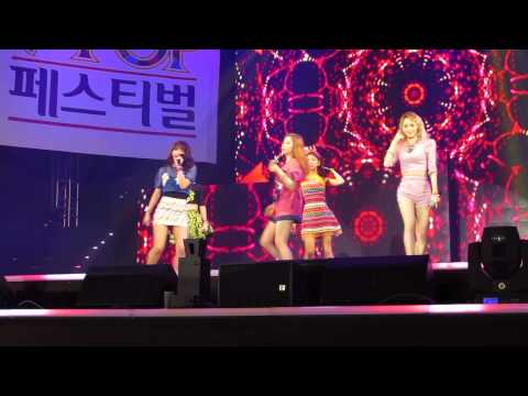 Bad Girl (나쁜여자)-Ladies' Code (레이디스 코드) Live @ V-Pop Festival.