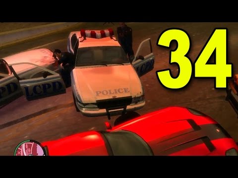 Grand Theft Auto 4 - Part 34 - Police are Hilarious (Let's Play / Walkthrough / Guide)