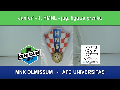 Sažetak_ Olmissum vs Universitas 1:4,  juniori, liga za prvaka 1.HMNL
