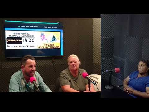 Programa a voz Comunidade - Apresentação Silvinho da comunidade