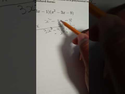 How to Multiply a Binomial by a Trinomial | using Vertical Form. #algebra #cxcmaths #sat #regents