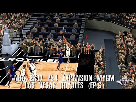 NBA 2K17 PS4 Las Vegas Expansion MYGM - SEXY 4 POINT PLAY!!! (EP.6)