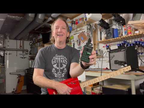 3 String Thursday with the Pocket Operator Rhythm PO-12 and Cigar Box Guitar Jam! Mike Snowden