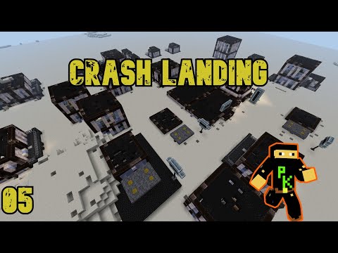 Worst City Ever - Minecraft Crash Landing Episode 5