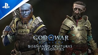 PlayStation God of War Ragnarok: Diseño de personajes anuncio