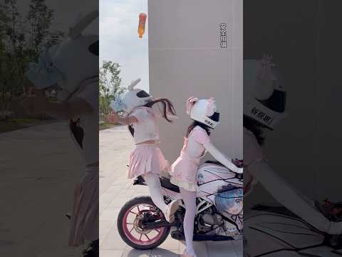 Let's go race ride to motorcycles girl I love it so much