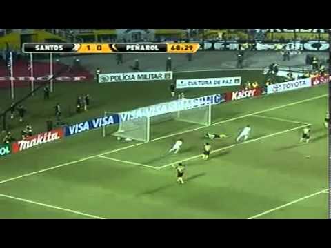 Santos 2  Peñarol 1  Final Vuelta Copa Libertadores 2011