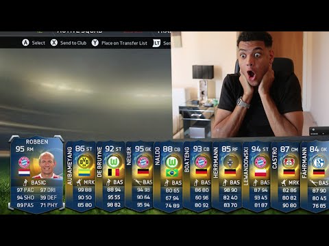 LUCKIEST BUNDESLIGA TOTS PACK OPENING!!? FIFA 15