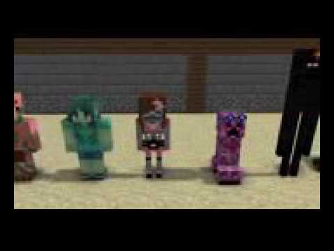 Monster School: Girls vs Boys Swimming Challenge - Minecraft Animation