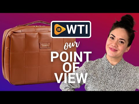 Travel Toiletry Bag with Hanging Hook - WTI product video review