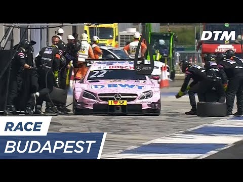 Verwirrung bei Auers Boxenstopp - DTM Budapest 2017