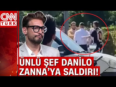 İtalyan şef Danilo Zanna'ya şok! Restoranı önünde darbedildi!