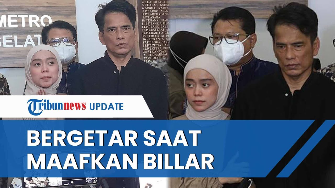 Ekspresi Datar Ayah Lesti Kejora saat Jumpa Pers, Tangan Dielus Anaknya