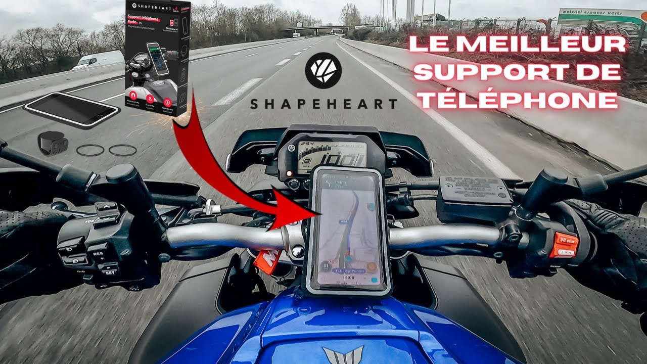 Shapeheart Supports de téléphone portable pour moto Magnetic Moto 6.5"