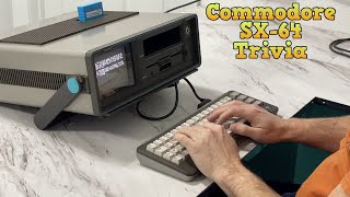 Commodore SX-64 repair and trivia