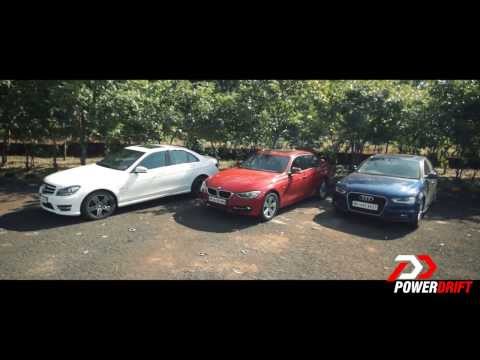 Audi A4 vs Mercedes Benz C class vs BMW 3 series : Review : PowerDrift