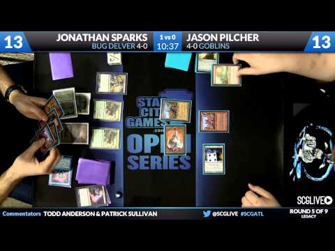 SCGATL - Legacy - Round 5 - Jonathan Sparks vs Jason Pilcher