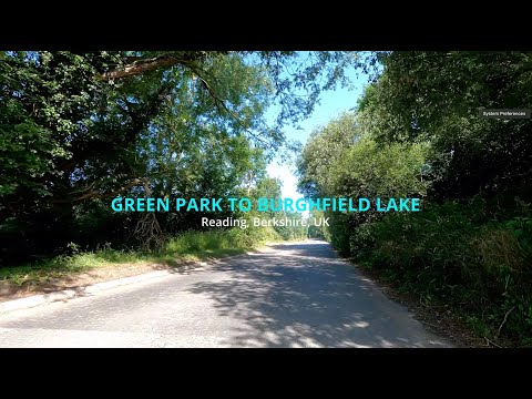 Bike rides with my son: Green Park to Burghfield lake via the Cunning Man (forbidden path)