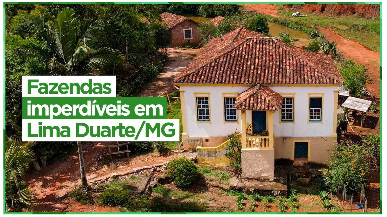 5 incríveis fazendas de LIMA DUARTE/MG!