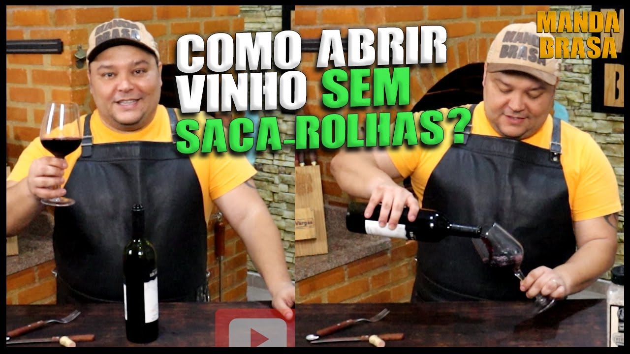 [VOCÊ SABE] Como abrir vinho sem saca-rolhas É mais simples do que imagina!