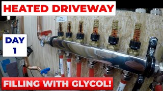 How To Fill a Radiant Heat System with Glycol - Day 1, Episode 43 [1-26-2021]