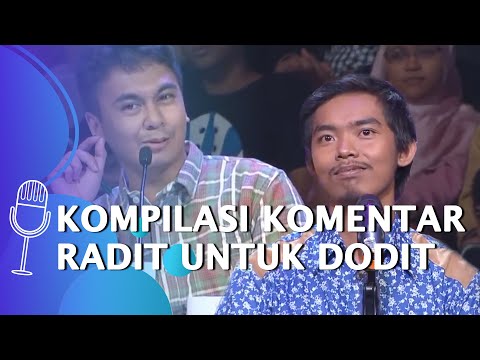 [FULL] Kompilasi Komentar Raditya Dika buat Dodit Mulyanto selama Stand Up - SUCI 4