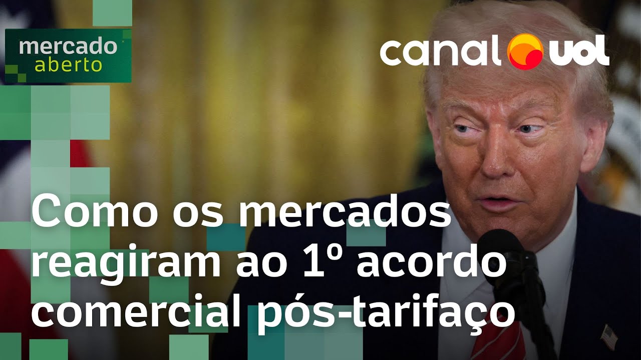 Acordo de Trump com Reino Unido deixa bolsas mundiais em êxtase | Mercado Aberto