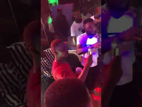 Qeypadbillgate dance with Bella tee on her birthday @nyhraba kojo night club