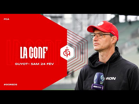 J26 - Laurent Guyot (conférence de presse apres match)