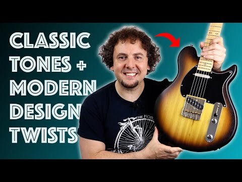 PJD Guitars York Standard | A UK-built Telecaster-type for $1,500... with a twist! Review & Demo