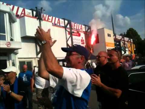 Empfang der Lilien am Bölle nach Wormsspiel - SV Darmstadt 98