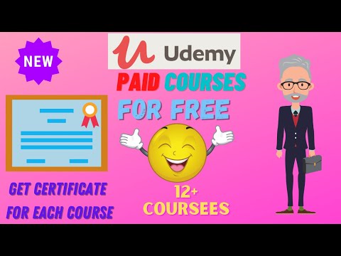 Udemy Online Courses With Certificate For Free!! ... Udemy Free Courses..