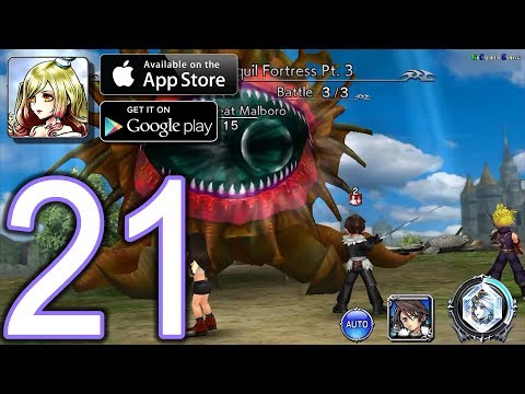 DISSIDIA Final Fantasy OO Android iOS Walkthrough - Part 21 - Ch3,  World of Illusions
