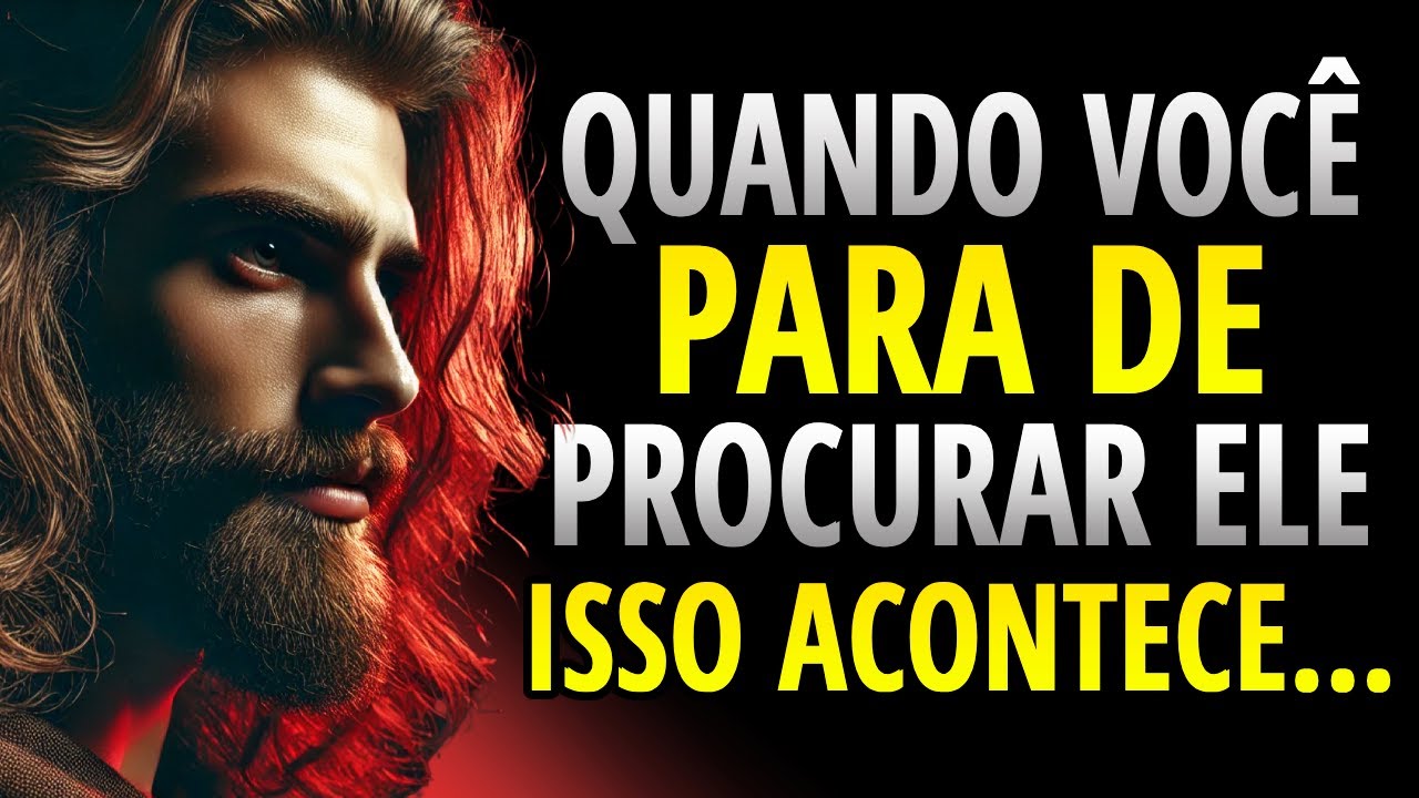 O QUE ELE SENTE QUANDO VOCÊ PARA DE PROCURÁ-LO...