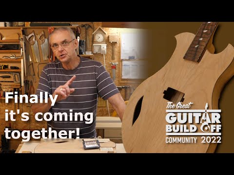 #GGBO22 Community Build ep16: Finally, this guitar is coming together plus a great guitar story
