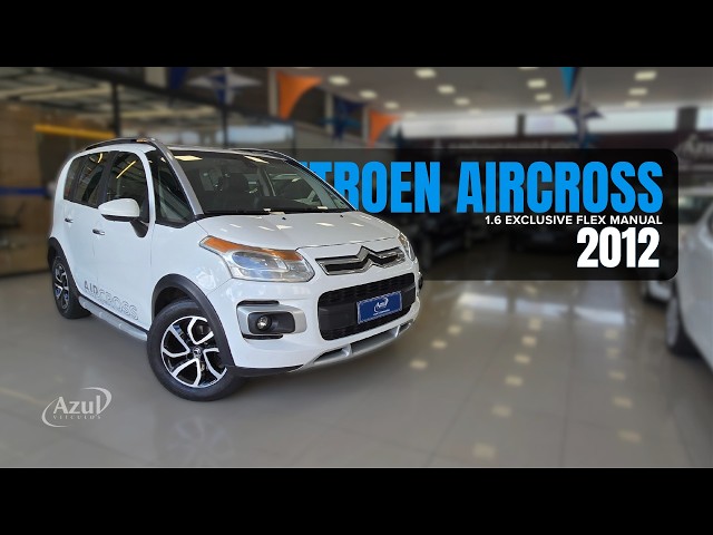 Vídeo CITROEN AIRCROSS 1.6 EXCLUSIVE 16V FLEX 4P MANUAL