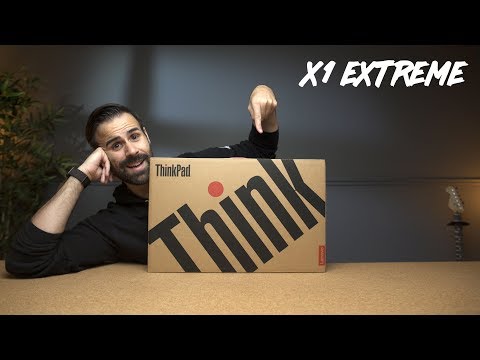 Lenovo ThinkPad X1 Extreme Unboxing & First Impressions!