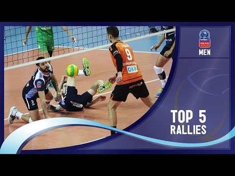 Stars in Motion Episode 6- Top 5 Rallies - 2016 CEV DenizBank Volleyball Champions League - Men