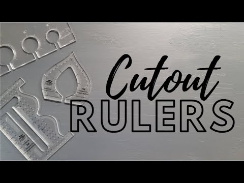 Machine Quilting with Cutout Rulers: The Free-Motion Challenge Quilting Along with Angela Walters