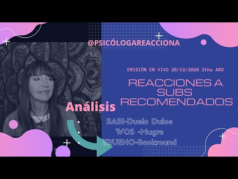 EMISIÓN EN VIVO REACCIONES A SUBS  SOÑAFLOW Y EL SORTE  ANÁLISIS WOS/Mugre Y TRUENO/ Background